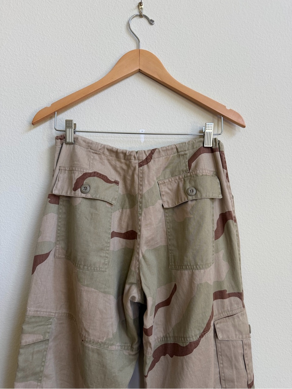 Iamkokola Tan Camo Low Waisted Military Pants - Picture 7 of 13